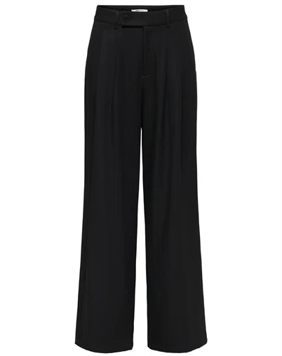Only - ONLMiles Pleat Wide Bukser - Black
